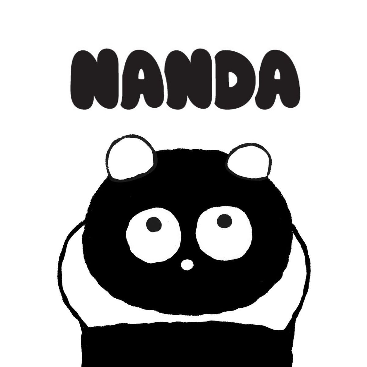 【期間限定】白黒さかさまのひねくれパンダ・NANDAがオンラインショップにやってきた！