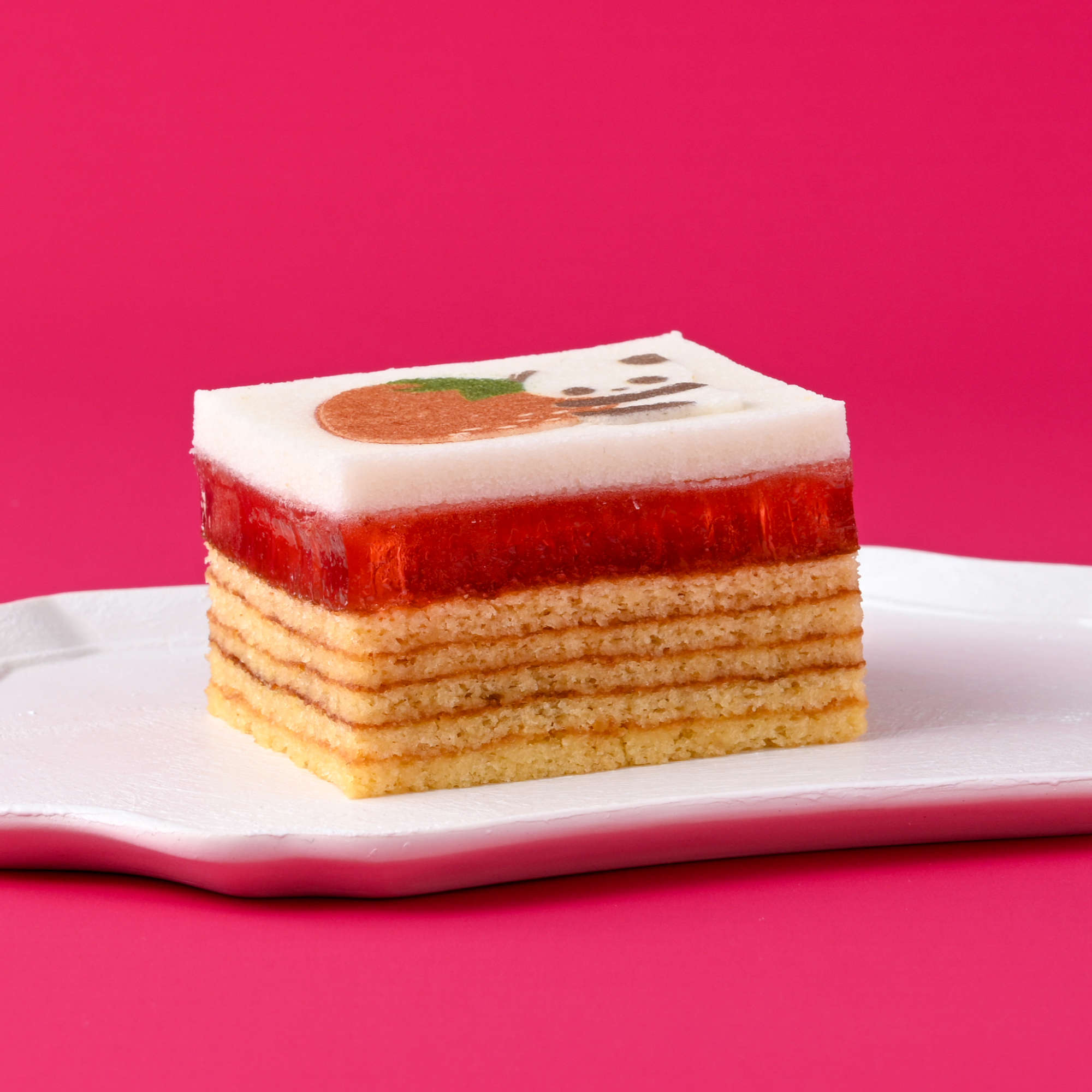 パンダのゼリーバウム（あまおう苺&ミルク）