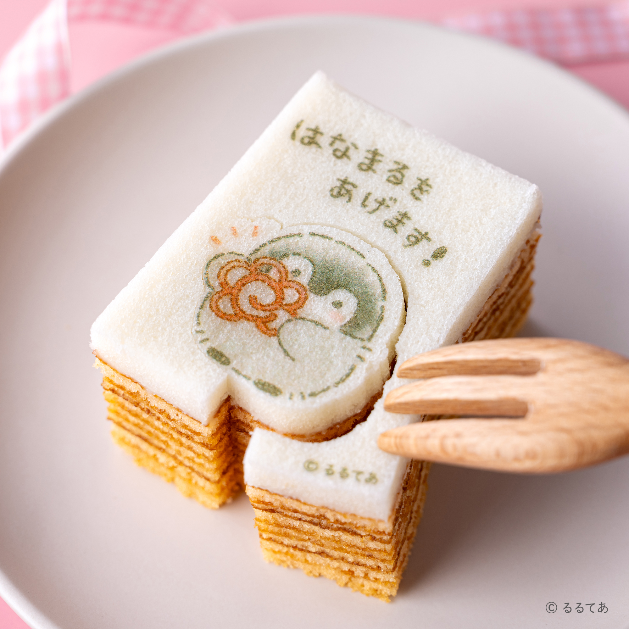 コウペンちゃんの優しいことばが、お菓子になりました。「コウペンちゃん かたぬきバウムクーヘン」新登場！
